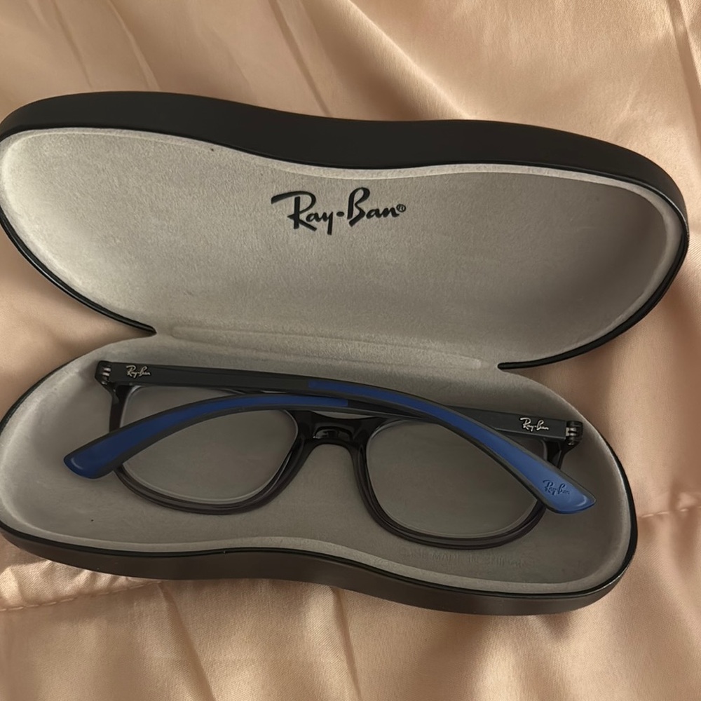 Ray-Ban Black and Blue Glasses - Picture 3 of 3